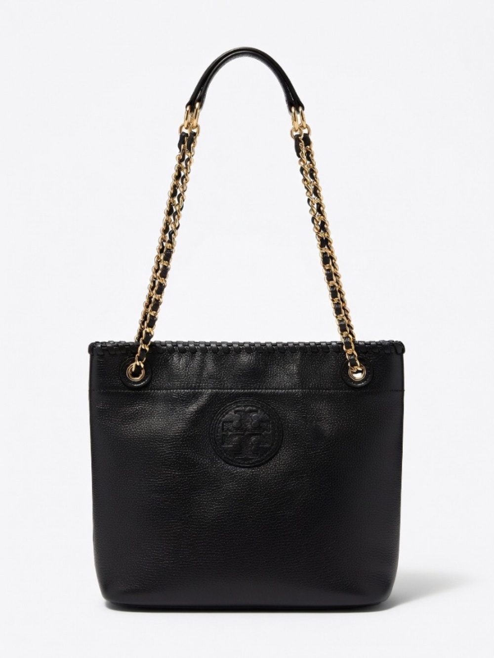 Tory Burch Leather with Gold Chain Crossbody